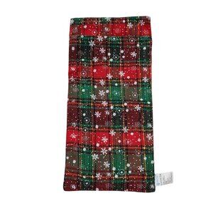 E-TING Elf Sleeping Bag Christmas For 12" Doll Red-Green Plaid Snowflakes